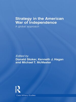 cover image of Strategy in the American War of Independence